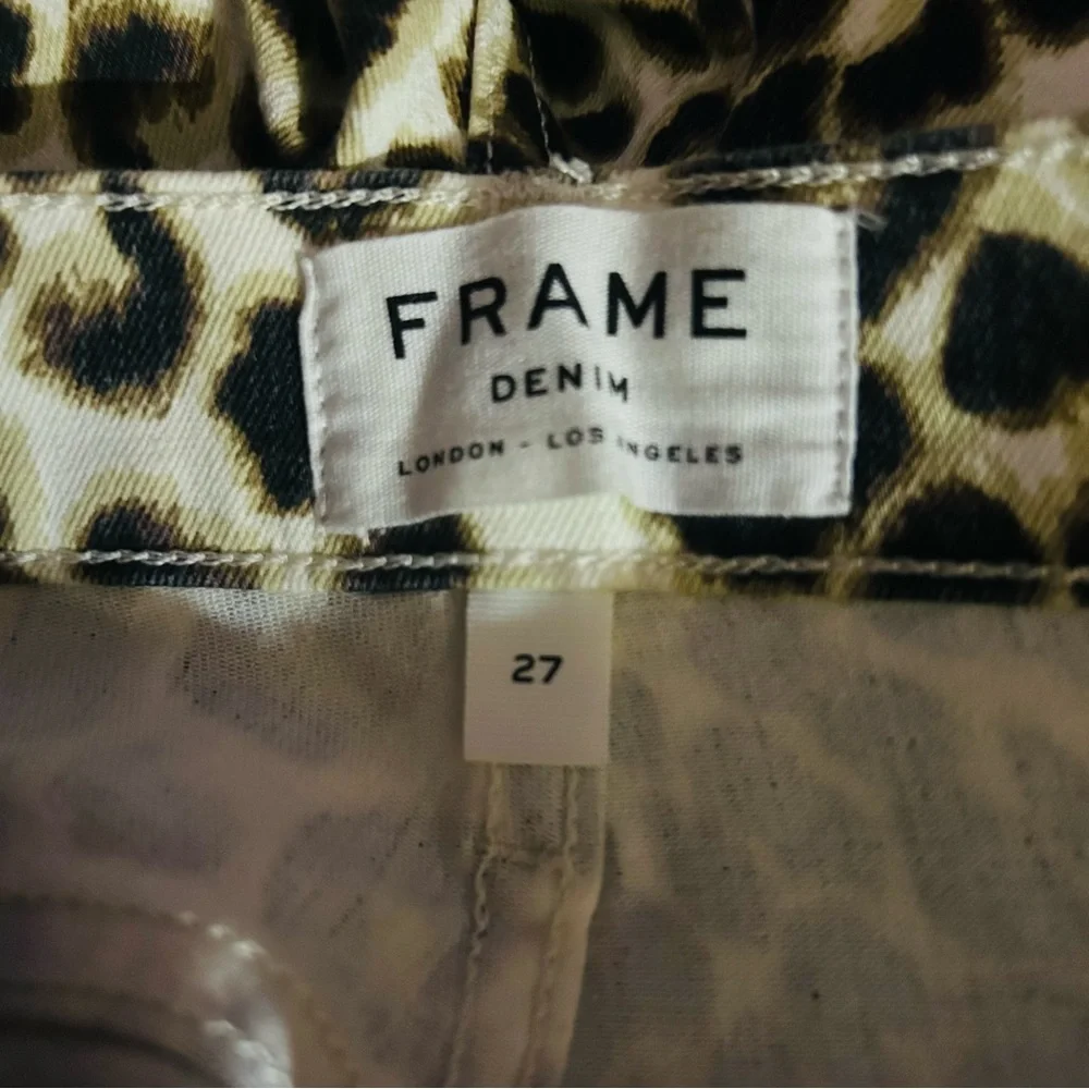 Frame Ali High Rise Cigarette Jeans Sz.27‎